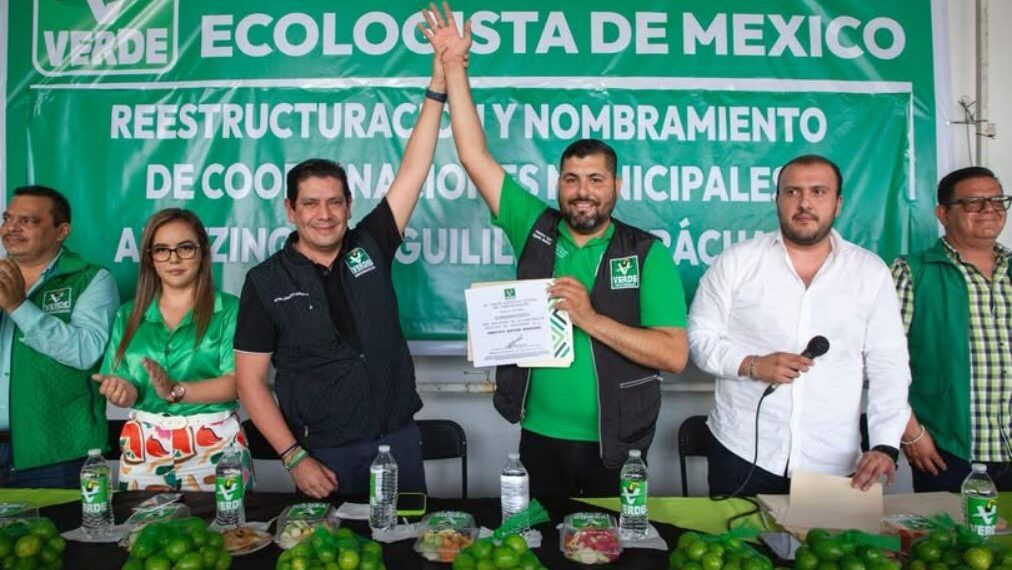 El Partido Verde Ecologista Consolida Su Fuerza En Apatzingán Y Proyecta Expansión: Ernesto Núñez