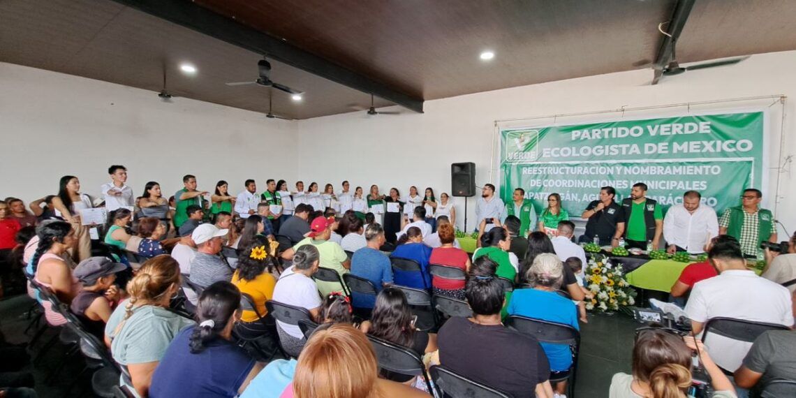 Partido Verde Reestructura Y Nombra Coordinaciones Municipales En Apatzingán, Aguililla Y Parácuaro