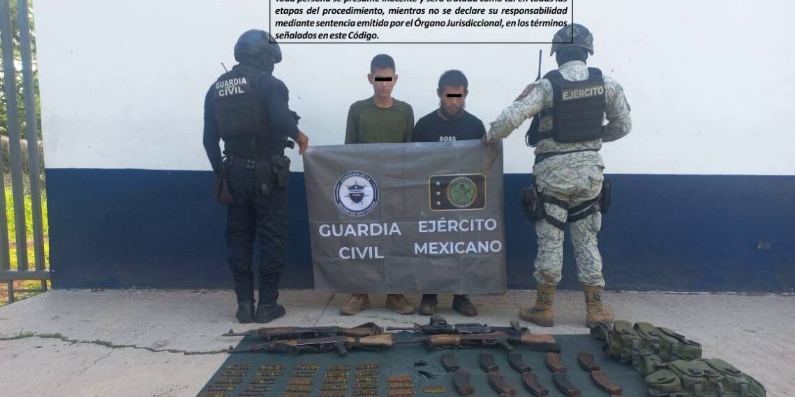 Vinculación A Proceso A Los Dos Detenidos En La Piedra De Apatzingán Con Armas