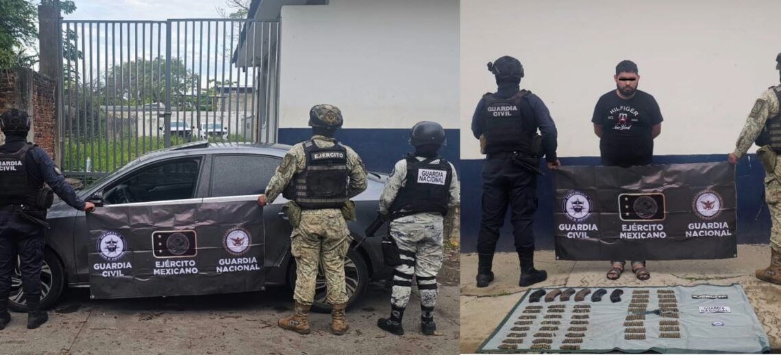 Fuerzas Estatales Y Federales Capturan A Supuestos Objetivo Delincuencial De La Región De Tierra Caliente