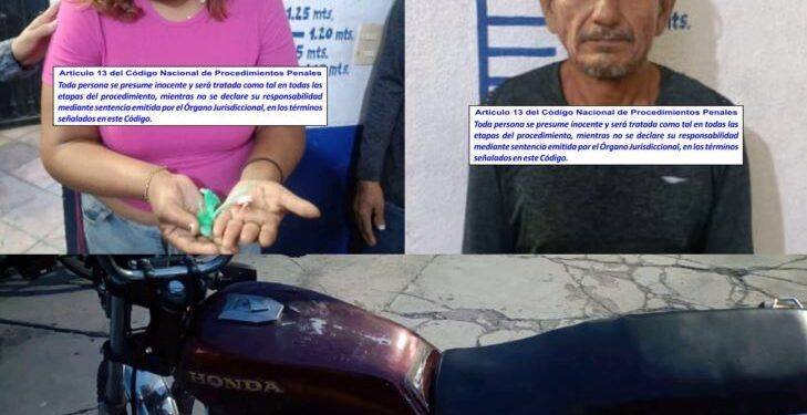 Detienen a pareja con aparente droga tipo "cristal" en Buenavista 1 Muere motociclista en accidente en la Carretera San Juan Nuevo-Tancítaro