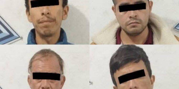 Operativo nocturno en Uruapan culmina con la detención de cuatro presuntos robacoches