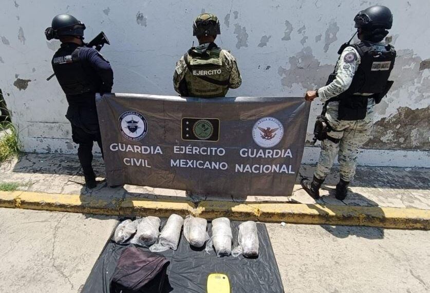 Aseguran Mariguana Abandonada En La Población Del Manzo