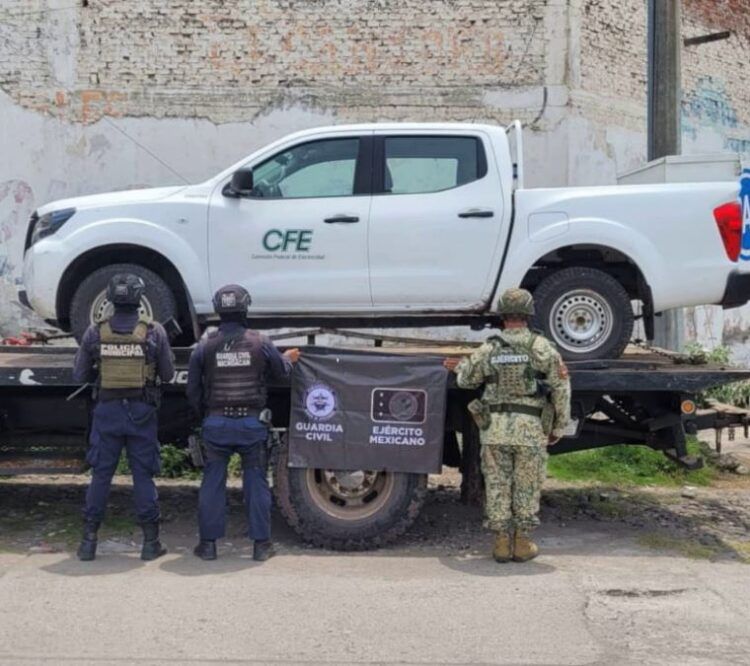 Recuperan En Los Hornos Camioneta Robada A Personal De La Cfe 20 Recuperan En Los Hornos Camioneta Robada A Personal De La Cfe
