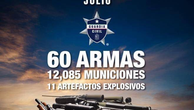En julio, SSP aseguró 60 armas de fuego y 11 explosivos en operativos en Michoacán 1 Sentencian a 330 años de prisión a José Alejandro “N” por secuestro y homicidio de tres hombres, ocurrido en Morelia