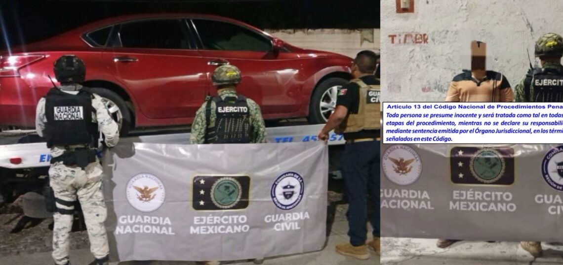 Detienen A Uno Con Vehículo Robado Y Réplica De Arma En Carretera De Buenavista