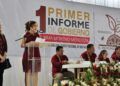 Irma Moreno Rinde Su Primer Informe De Gobierno En Buenavista; Resalta La Transformación Del Municipio
