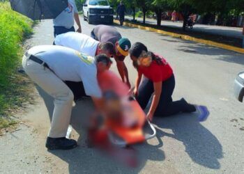 Menor De 7 Años Fallece Tras Ser Atropellado; Conductor Huye Del Lugar En Apatzingán