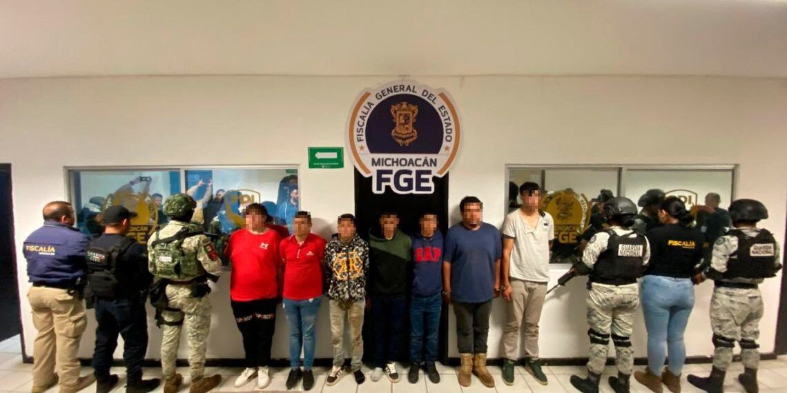 Siete Detenidos Y 10 Armas Aseguradas En Huaniqueo
