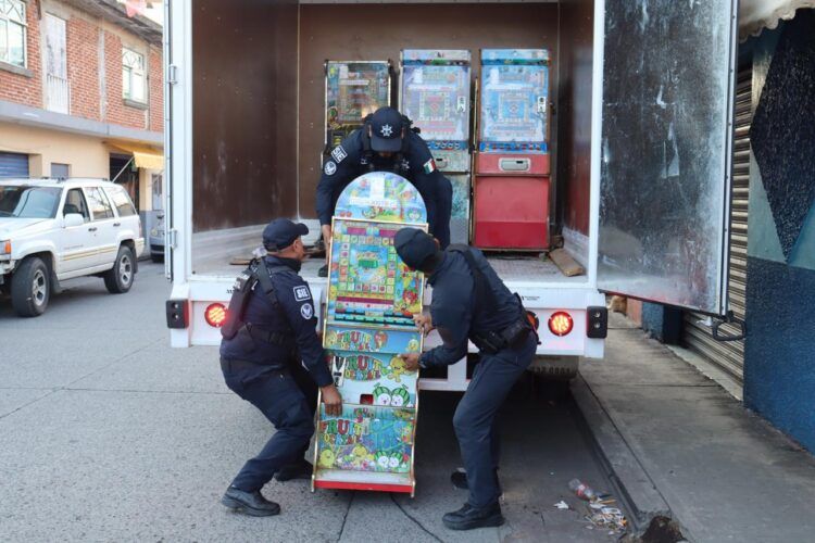 Suman Cerca De 3 Mil Máquinas Tragamonedas Decomisadas En Michoacán: Ssp 22 En Puruándiro, Alfonso Martínez Promueve Riqueza Cultural De Morelia