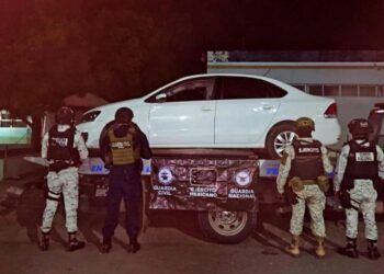 Recuperan Vehículo Con Reporte De Robo En La Priista De Apatzingán Durante Operativo Apatzingán