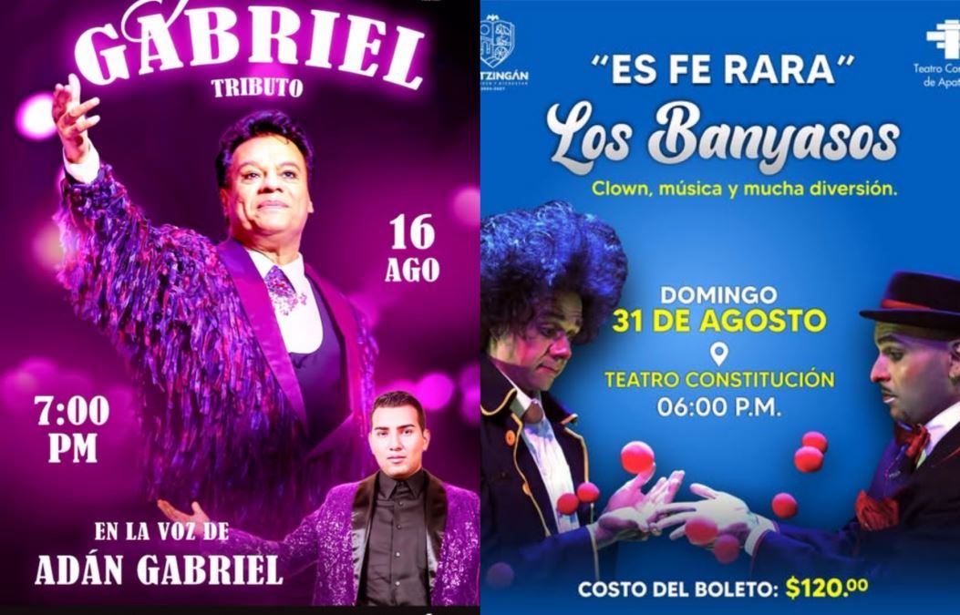 Homenaje A Juan Gabriel Y Más Eventos Culturales En Apatzingán Durante Agosto