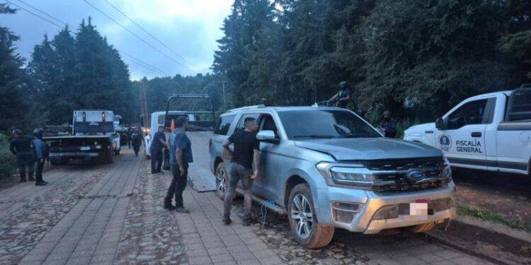 6 campamentos destruidos y 2 vehiculos asegurados en Zirahuen - El día de Michoacán