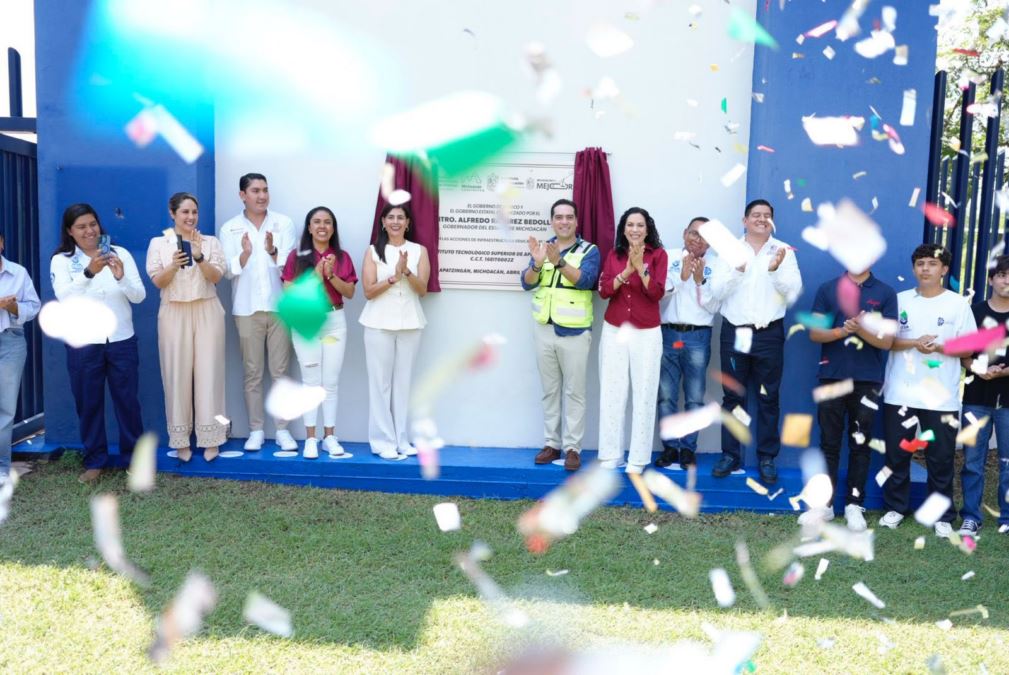 Refuerzan Seguridad Y Desarrollo En El Tecnm Campus Apatzingán Con Nueva Obra De Infraestructura