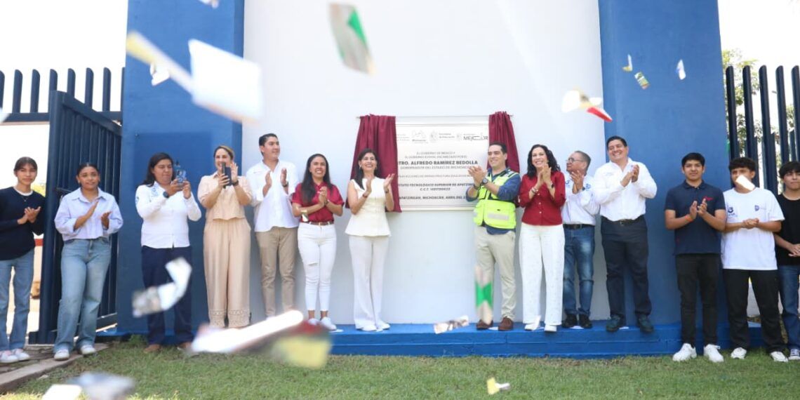 Compromiso Con La Educación, Autoridades Entregan Infraestructura Al Tecnm Apatzingán