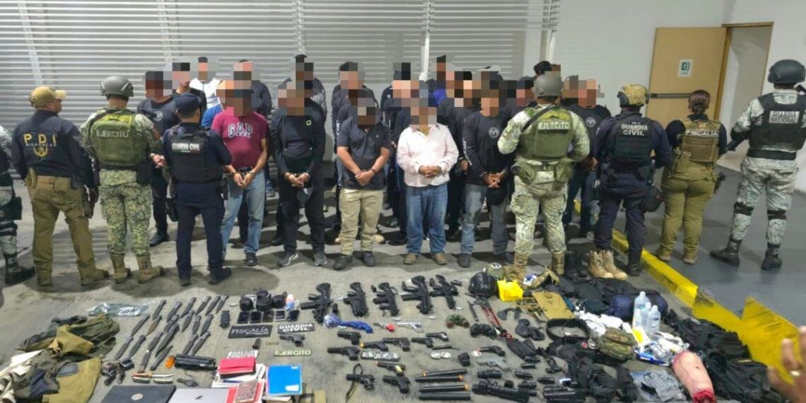 Operativo Conjunto Desmantela Campo De Adiestramiento Clandestino De &Quot;La Luz Del Mundo&Quot; En Los Límites De Michoacán