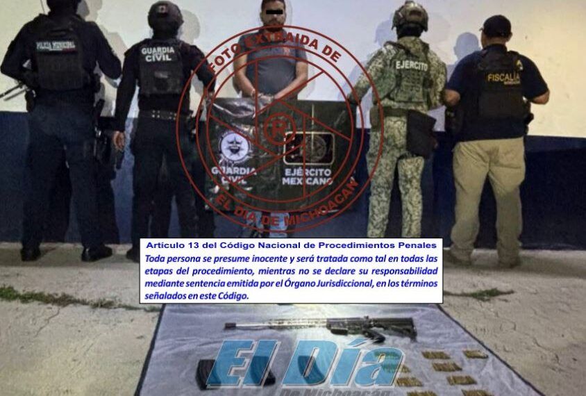 Fgr Obtiene Vinculación A Proceso Al &Quot;El Fito&Quot; Detenido Con Una Arma En La Huerta De Apatzingán