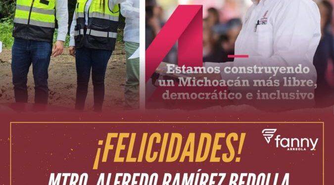 Fanny Arreola, felicita al Gobernador Alfredo Ramírez Bedolla por su Cuarto Informe de Gobierno 1 Gobierno de Alfonso Martínez, primer lugar nacional en Presupuesto Basado en Resultados
