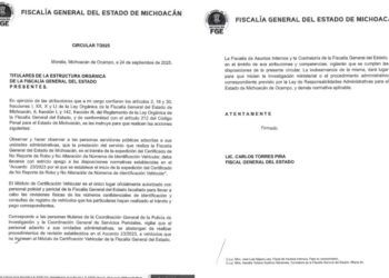 Fiscalía De Michoacán Prohíbe Revisiones Vehiculares Fuera De Instalaciones Oficiales