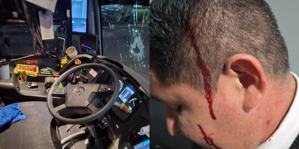 ¡A Pedradas! Heroico Conductor Escapa De Sanguinario Asalto En Carretera De Buenavista Y Pone A Salvo A Pasajeros