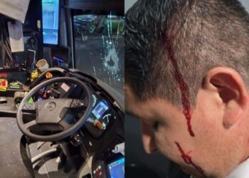 ¡A Pedradas! Heroico Conductor Escapa De Sanguinario Asalto En Carretera De Buenavista Y Pone A Salvo A Pasajeros