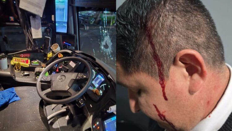 ¡A Pedradas! Heroico Conductor Escapa De Sanguinario Asalto En Carretera De Buenavista Y Pone A Salvo A Pasajeros