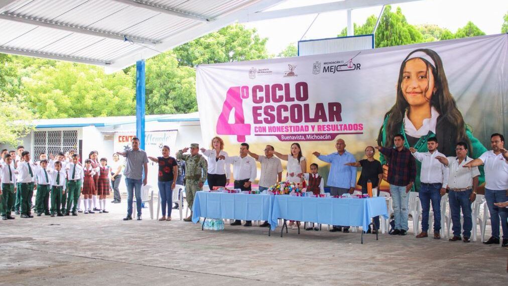 Encabezan Irma Moreno Y Fidel Báez Inicio Del Ciclo Escolar 2025-2026 En Buenavista