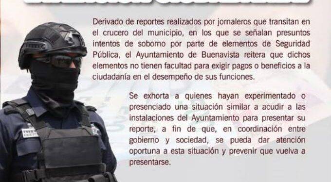 El Gobierno de Buenavista, bajo el liderazgo de Irma Moreno Mendoza, erradica el soborno policiaco como pilar de su transformación 1 Gobierno de Alfonso Martínez, primer lugar nacional en Presupuesto Basado en Resultados