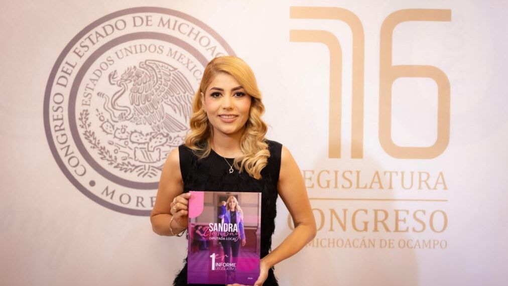 Diputada Sandra Olímpia Garibay Rinde Su Primer Informe A 186 Km De Distancia De Sus Electores