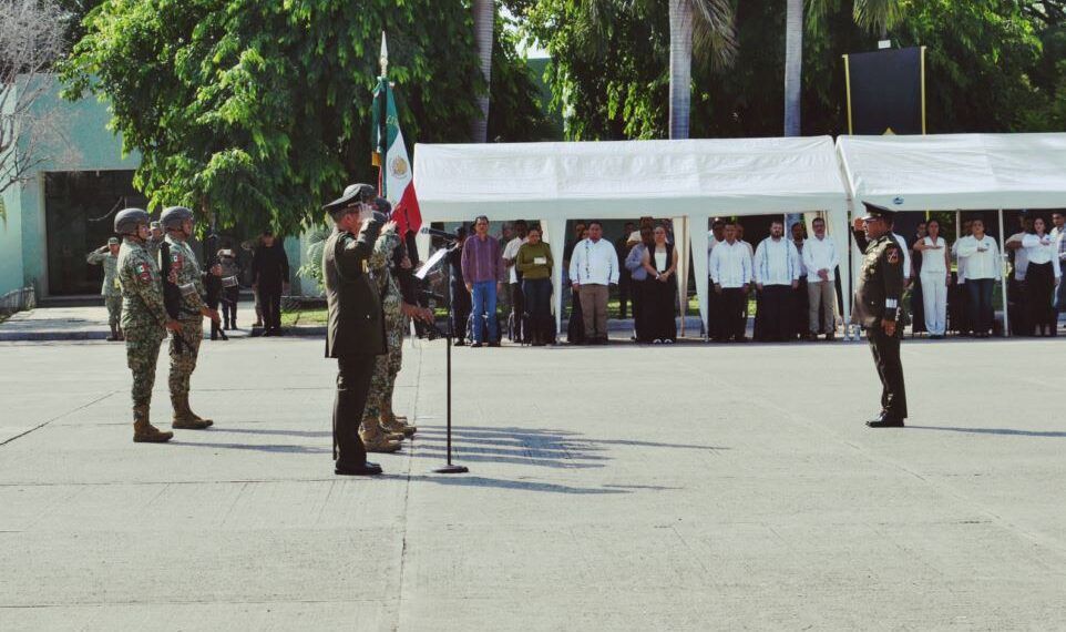 Toma Posesión El General José Luis Bucio Quiroz Como Nuevo Comandante De La 43/A Zona Militar En Apatzingán