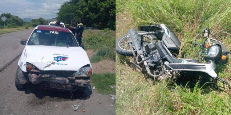 Choque Frontal en Apatzingán Deja a Joven Motociclista Grave; Taxista Huye del Lugar 1 Roba grupo armado camioneta a la ex Diputada Brenda Fraga, en Uruapan