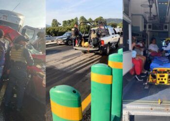 Choque Múltiple En La Autopista Siglo Xxi Deja 16 Lesionados