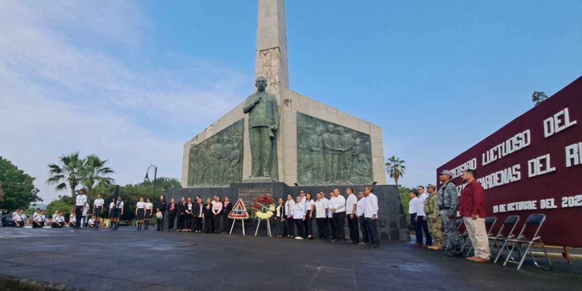 Conmemoran Autoridades En Apatzingán El 55 Aniversario Luctuoso Del General Lázaro Cárdenas Del Río