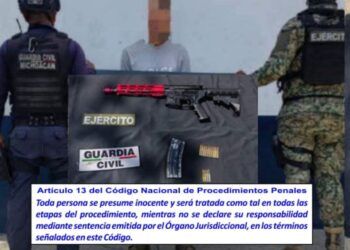 Aseguran A &Quot;El Fabuloso&Quot; Y Fusil De Asalto En Operativo En Apatzingán