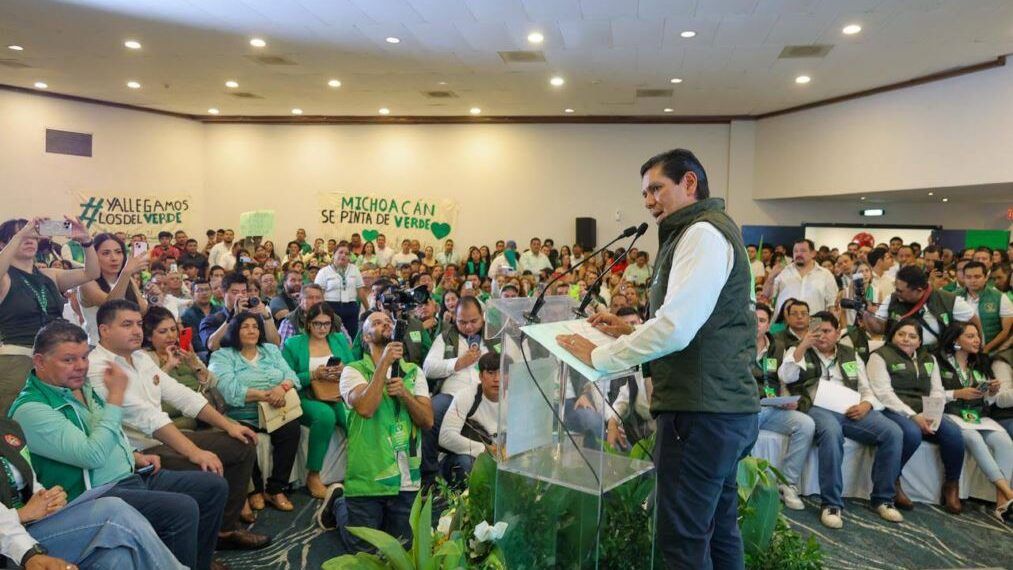 El Partido Verde Destapa A Ernesto Núñez Como Su Candidato A La Gubernatura De Michoacán