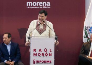Raúl Morón Rinde Su Primer Informe Legislativo Y Enfatiza El Compromiso Con La «Cuarta Transformación»