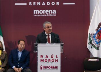 Raúl Morón Rinde Su Primer Informe Legislativo Y Enfatiza El Compromiso Con La «Cuarta Transformación»