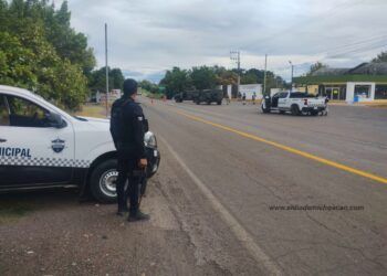 Fuerzas Estatales Y Federales Detienen A Dos Hermanos, Presuntos Responsables Del Delito De Extorsión, En Agravio De Limoneros En La Región De Apatzingán