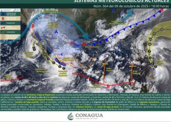 Por Tormenta “Raymond”, Conagua Mantiene Monitoreo En 7 Municipios Michoacanos