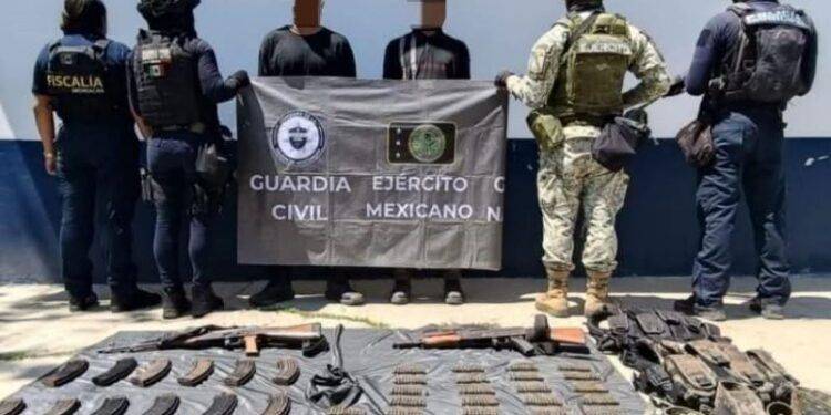 FGR obtiene vinculación a proceso contra dos personas detenidas en Vicente Guerrero de Apatzingán