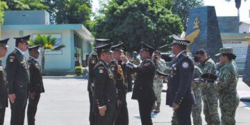 Ascienden A Personal Militar En Una Ceremonia En La 43ª Zona Militar De Apatzingán 27 Asegurados 50 Kilos De Droga Y Detienen A Un Implicado En Morelia: Ssp