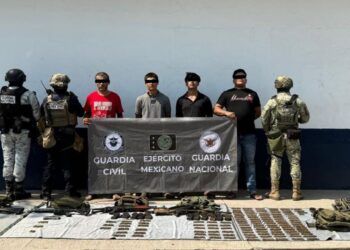 Detienen A Cinco Presuntos Extorsionadores En Buenavista; Dos Son Menores De Edad