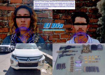 ¡Golpe A Los Templarios! Capturan A “La Güera” Y Al “Yanky” Con Armamento Y Un Vehículo Robado
