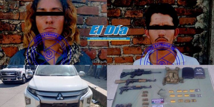 ¡Golpe A Los Templarios! Capturan A “La Güera” Y Al “Yanky” Con Armamento Y Un Vehículo Robado