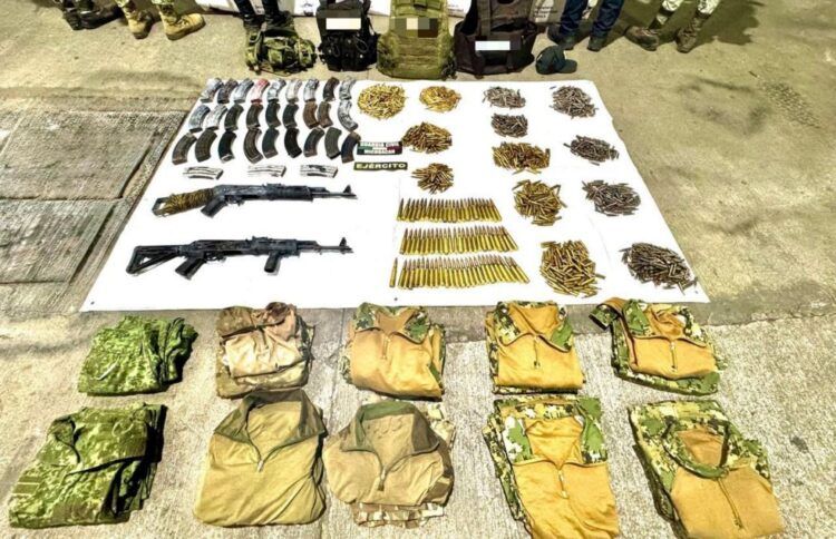 Operativo En Zinapécuaro Deja Incautación De Arsenal