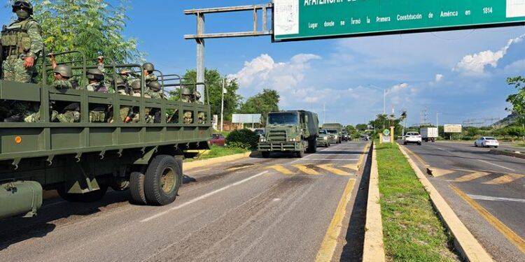 Refuerza seguridad en tierra caliente con 900 elementos del Ejército Mexicano