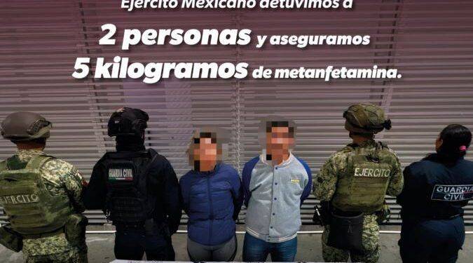 Dos detenidos con 5 kilogramos de metanfetamina en Morelia: SSP 1 Acuerda Bedolla con transportistas, condonaciones y descuentos para el Buen Fin
