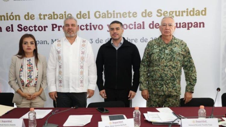 Harfuch Encabeza Reunión De Seguridad En Uruapan Para Implementar Nuevo Operativo 22 Cae “El Yoni», Mecánico Sanguinario Buscado Por La Masacre De Morelia Donde Murieron 5