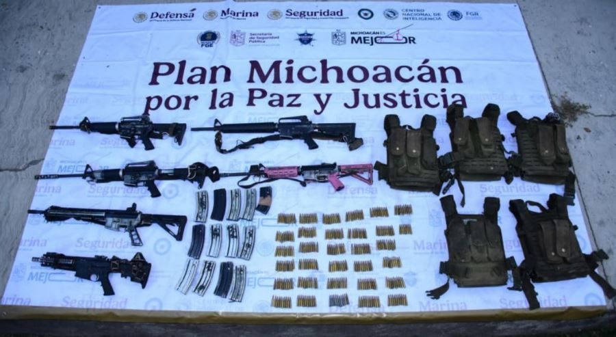 ¡Golpe contra el narco en Michoacán: Defensa y la Guardia Civil desmantelan un peligroso grupo armado en Buenavista!