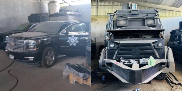 Descubren Patrulla con Blindaje Clonada, Droga y Armas en Bodega de Coahuayana 1 Bomberos de Apatzingán controlan incendio en camioneta cargada con madera
